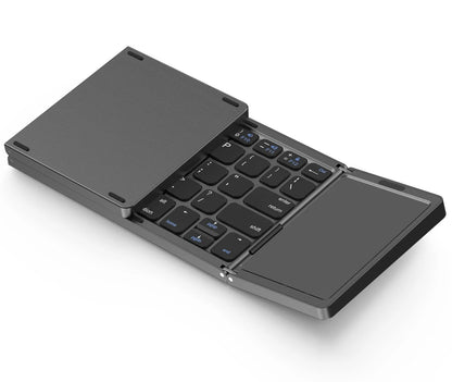 Foldable Bluetooth Keyboard with Touchpad