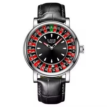 LIGE Roulette Dial Watch