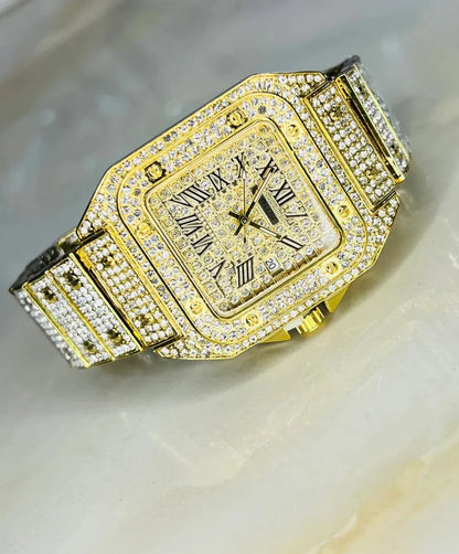 Women's Gold-Tone Elegant Wrist Watch – Ladies Fashion Watch