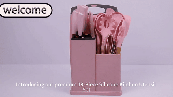 19PCS Kitchen Set – Complete Utensil & Knife Set