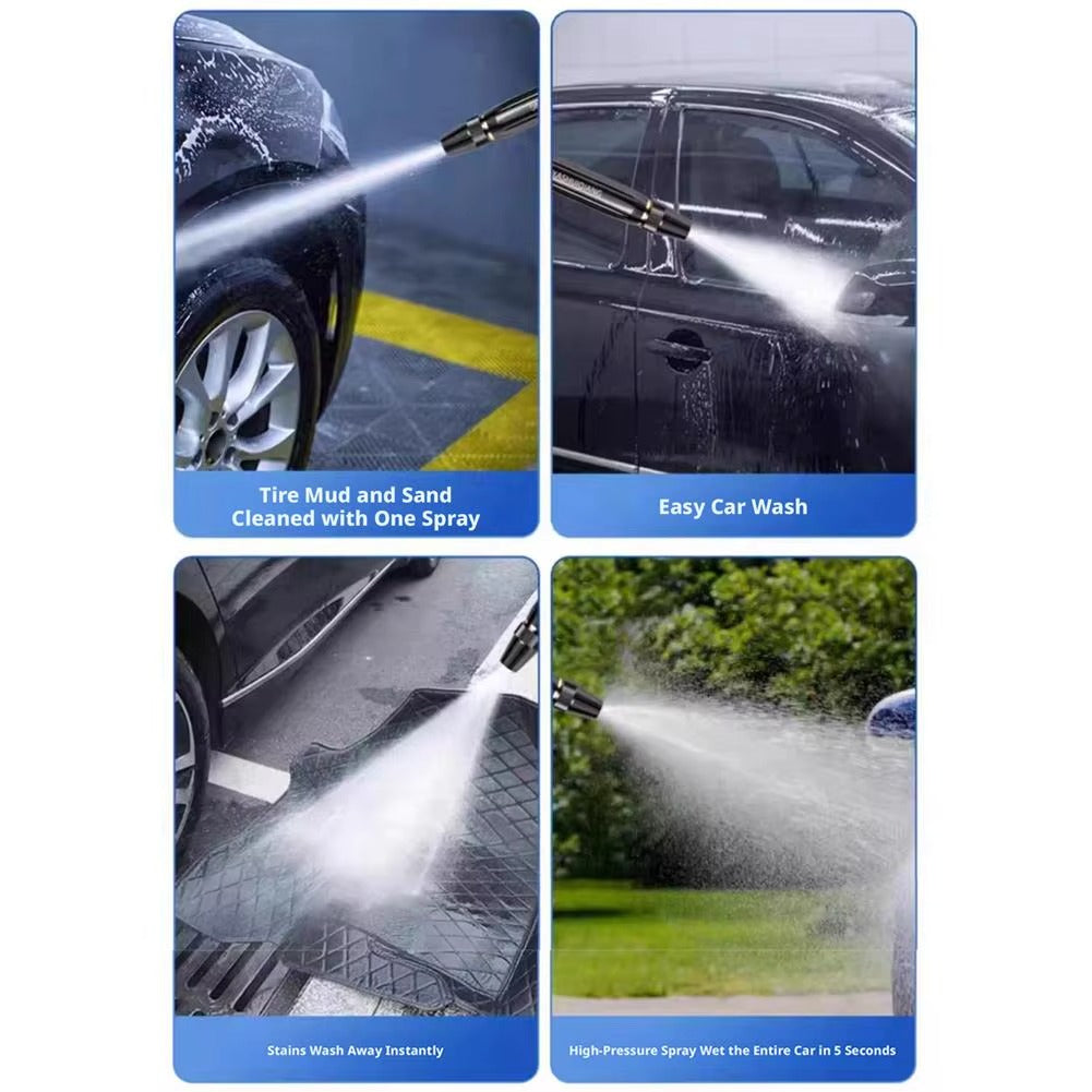 High Pressure Hose Nozzle – Adjustable Brass Water Spray Gun